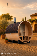 Premium Traditional Outdoor Barrel Sauna